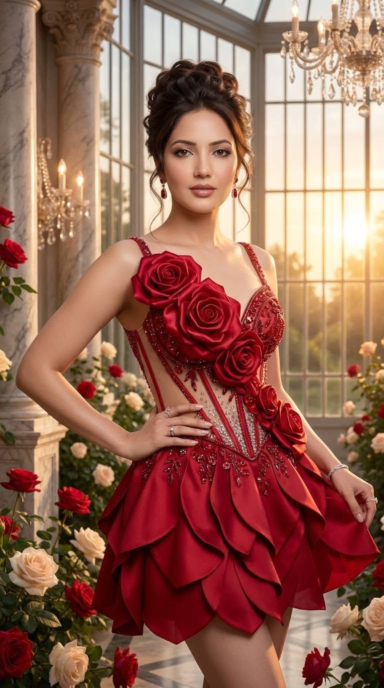 Ultra-realistic 8K UHD DSLR luxury couture fashion portrait, preserve the upload — Google Gemini AI Prompt