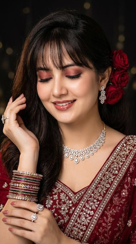 Ultra-realistic 8K UHD DSLR luxury beauty editorial portrait, preserve the uploa — Google Gemini AI Prompt