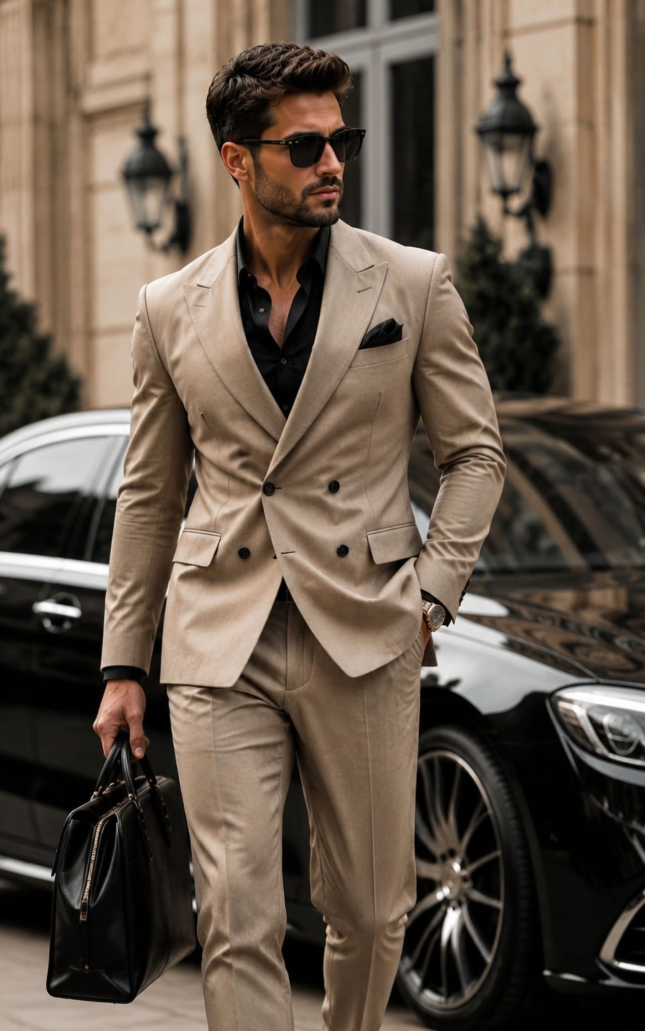 Ultra-realistic luxury lifestyle fashion portrait, editorial style, 8K resolutio — DALL-E AI Prompt