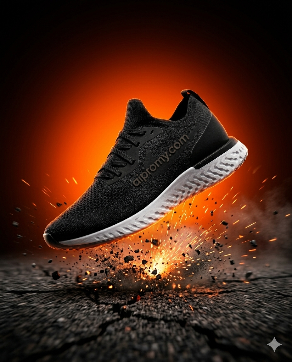 Create a ultra-realistic, high-impact commercial product photograph using the at — Google Gemini AI Image Prompt