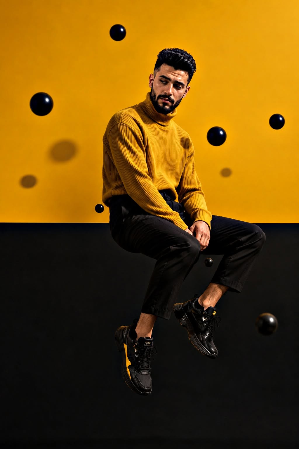 A hyper-realistic, 8k, mid-shot captured with a 50mm lens, featuring a surreal,  — Google Gemini AI Image Prompt