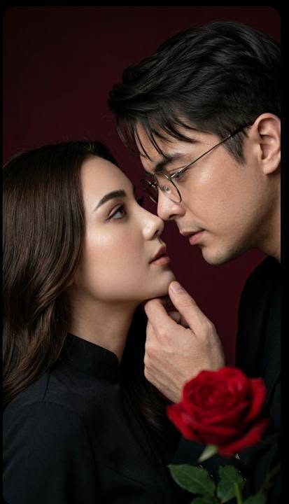 A cinematic ultra-photorealistic close-up portrait of a romantic couple in an in — DALL-E AI Prompt