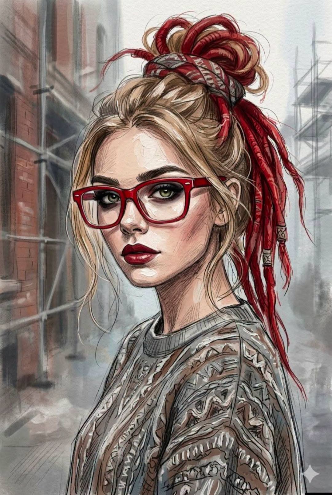 Confidence is the best style statement. Sometimes it isn\'t about wearing the br — DALL-E AI Prompt