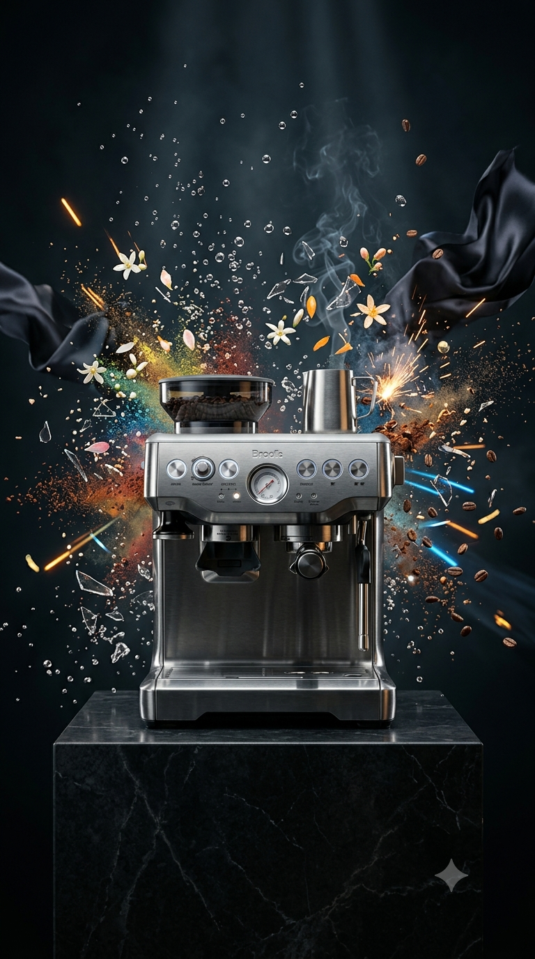 Create an award-winning cinematic advertising visual featuring [UPLOAD PRODUCT I — Google Gemini AI Image Prompt