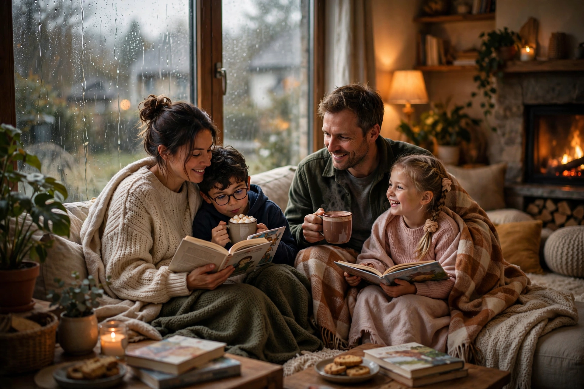 Create an emotional family lifestyle portrait using [UPLOAD FAMILY PHOTO(S)] ins — Meta AI AI Prompt
