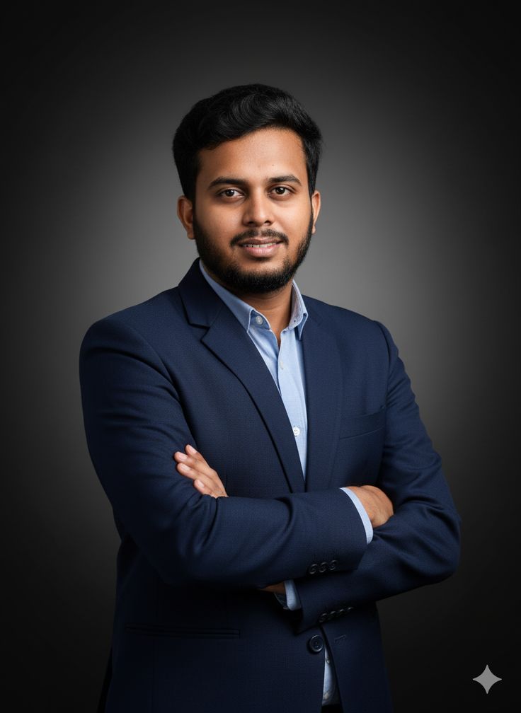 Create a highly photorealistic premium corporate portrait of a young adult South — Google Gemini AI Image Prompt