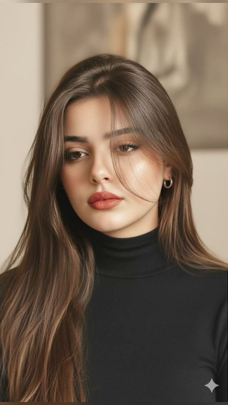 Create a highly photorealistic luxury beauty portrait of a young adult woman wit — Google Gemini AI Image Prompt