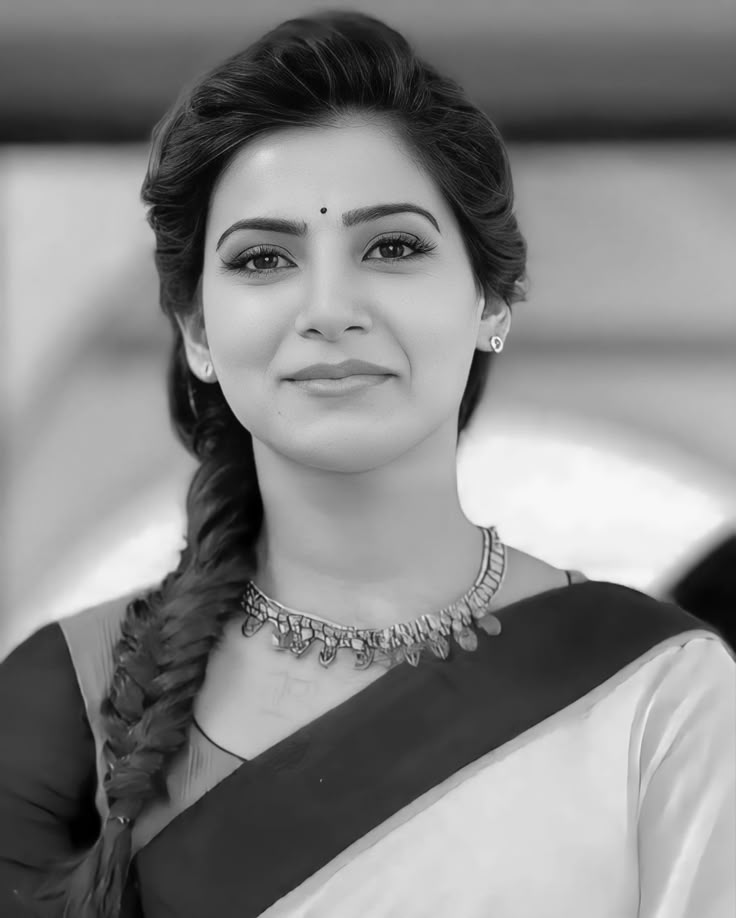 black and white ultra photorealistic beauty portrait of a young beautiful South  — Google Gemini AI Image Prompt