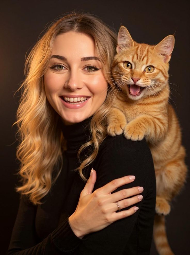 Hyper-realistic, 8k UHD, professional studio portrait of a beautiful woman with  — Google Gemini AI Image Prompt