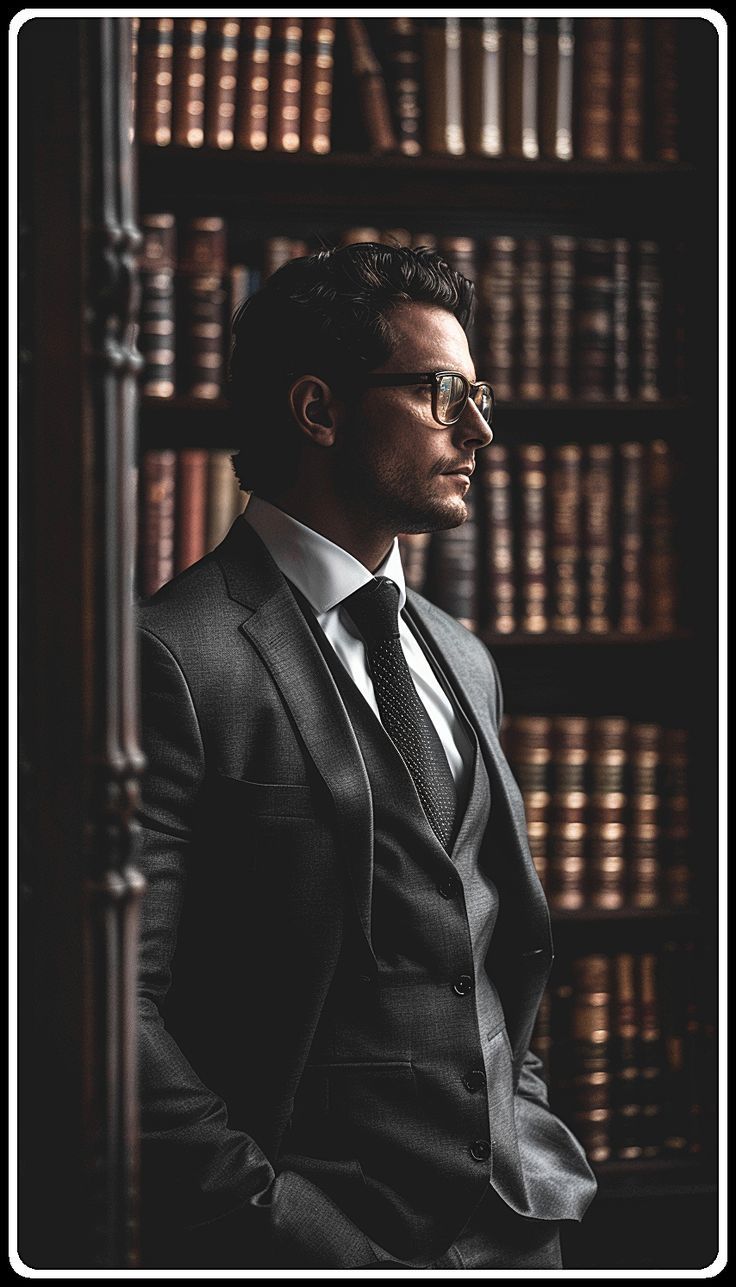 Photorealistic ultra-detailed cinematic portrait of a handsome businessman in a  — DALL-E AI Image Prompt